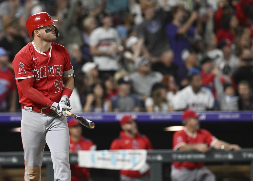 Mike Trout hits 400th homer as Angels beat Rockies