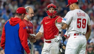 Feeling better, J.T. Realmuto hopes to avoid IL