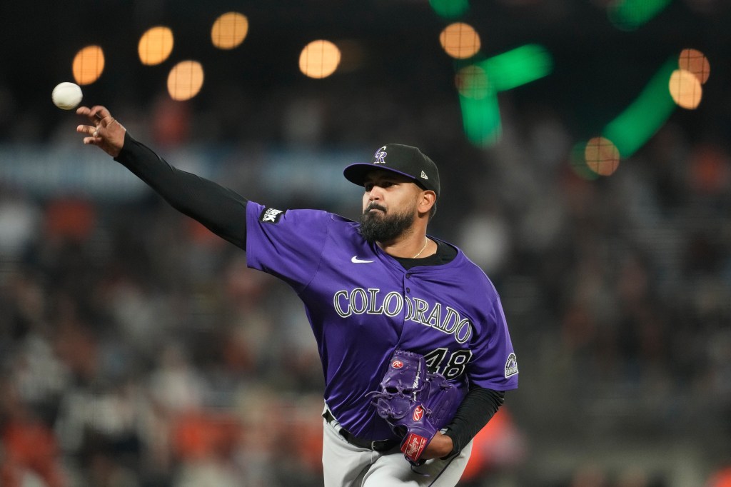 German Marquez, making his final Rockies start, hit hard in loss to Giants