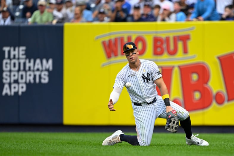 New York Yankees right fielder Aaron Judge