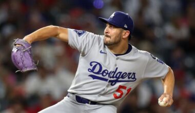 Alex Vesia, Tommy Edman, Max Muncy & Roki Sasaki