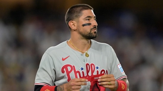 Nick Castellanos hits 250th career home run as Phillies beat Diamondbacks.(IMAGN IMAGES via Reuters Connect)
