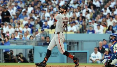 SF Giants' Bryce Eldridge records first hit, RBIs in loss to Dodgers
