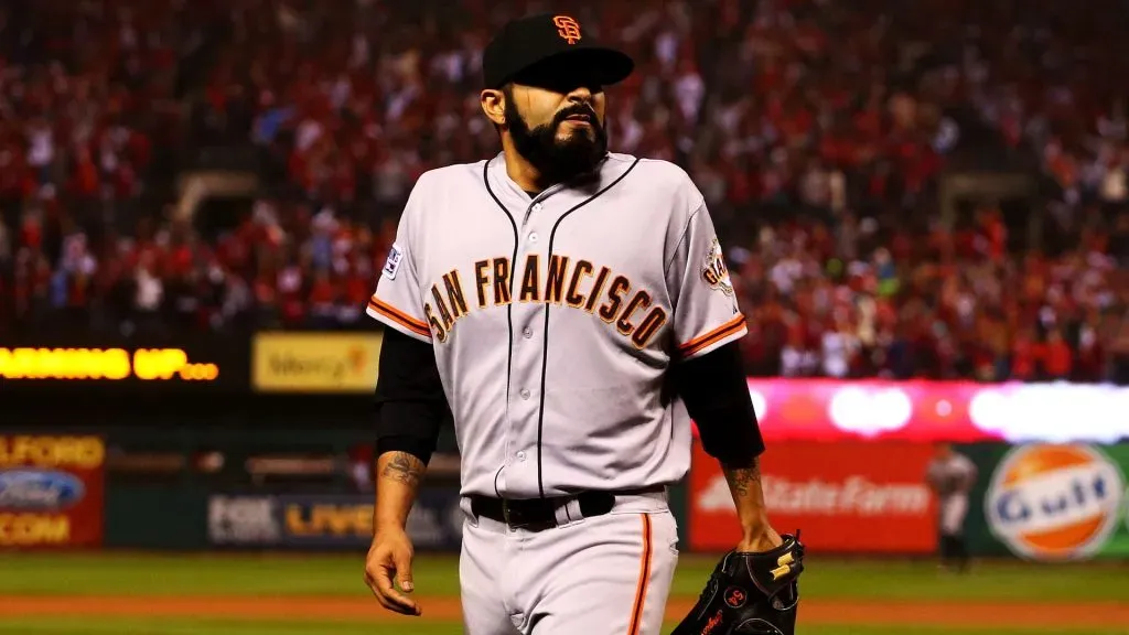 Sergio Romo (Source: Dilip Vishwanat/Getty Images)