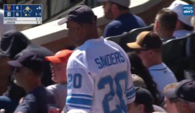 Gary Cohen references Monica McNutt's Barry Sanders faux pas