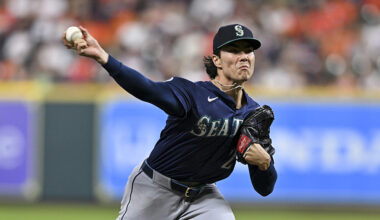 Seattle Mariners Bryan Woo...