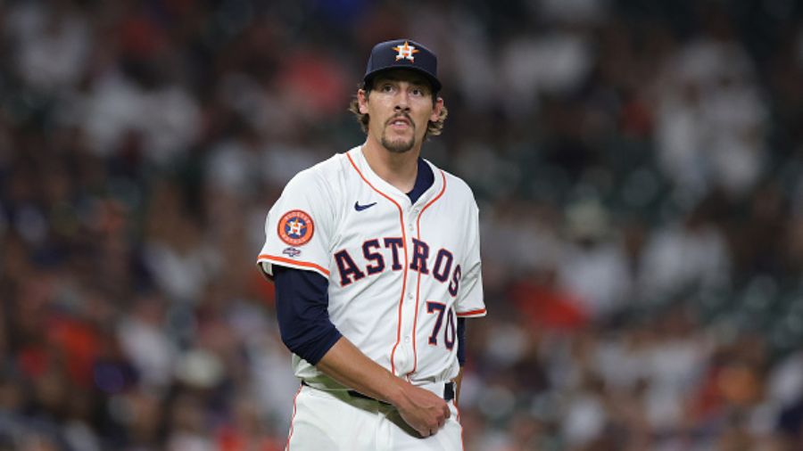 Jayden Murray #70 of the Houston Astros...