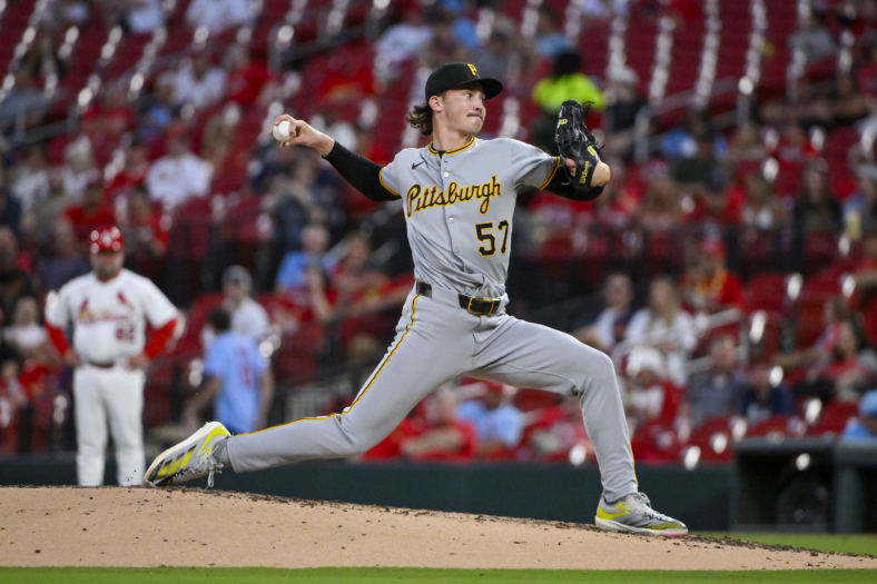 Pittsburgh Pirates pitcher Bubba Chandler