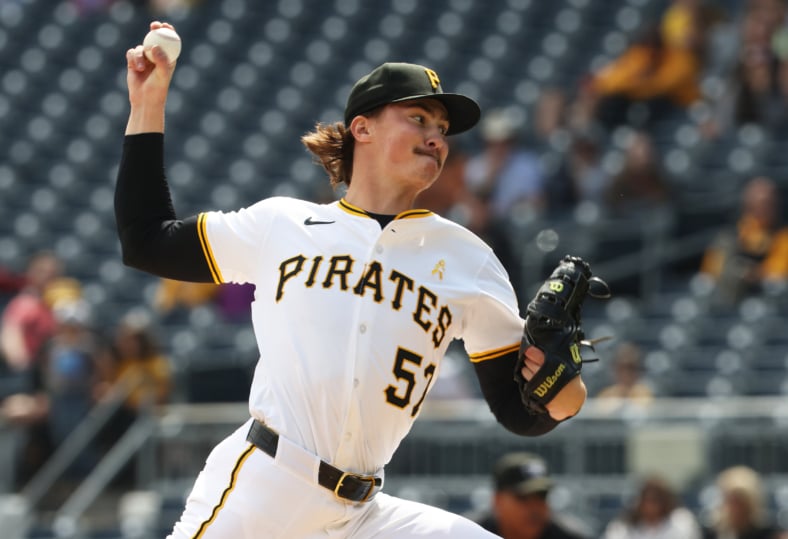 Pittsburgh Pirates pitcher Bubba Chandler