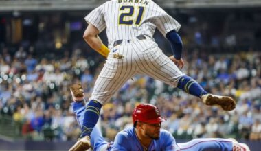 St. Louis Cardinals at Milwaukee Brewers in Milwaukee