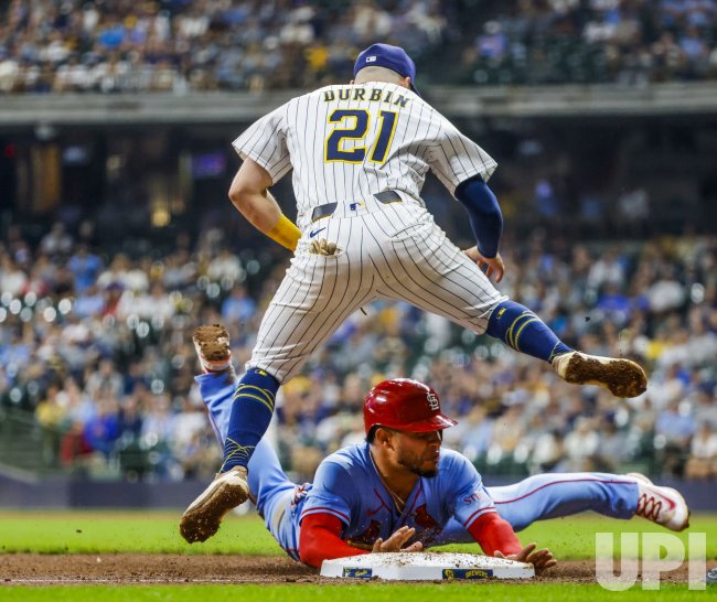 St. Louis Cardinals at Milwaukee Brewers in Milwaukee