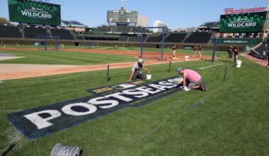 Chicago Cubs work out at Wrigley Field before the wild-card series – Chicago Tribune