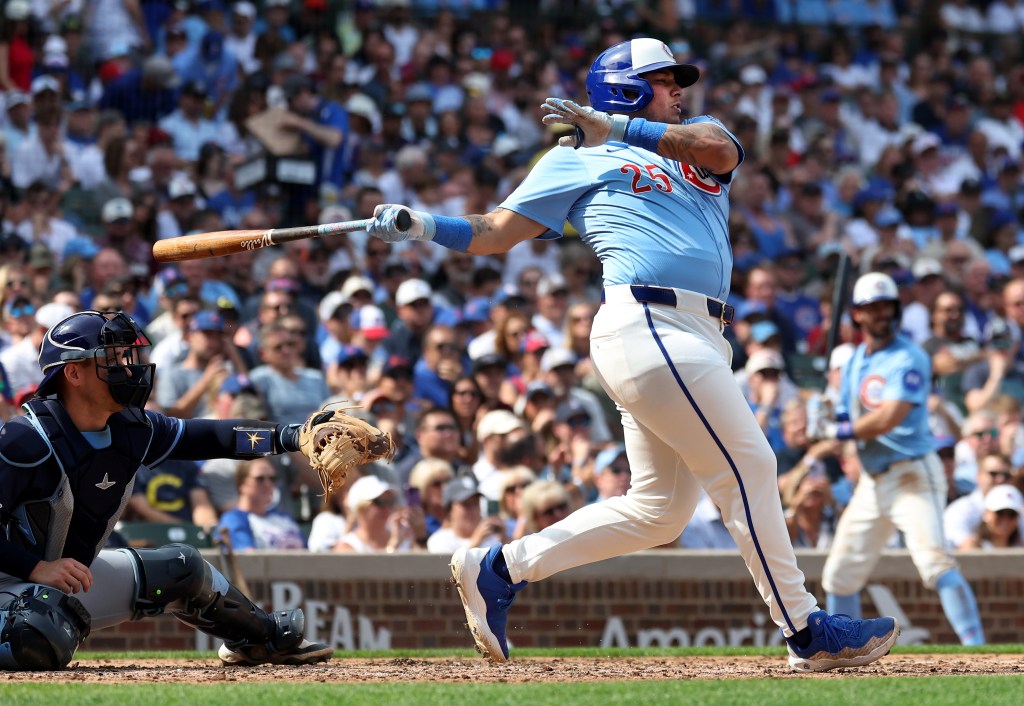 Chicago Cubs beat Tampa Bay Rays 6-4 at Wrigley Field