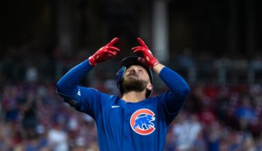 Michael Busch reaches 30-HR milestone in loss