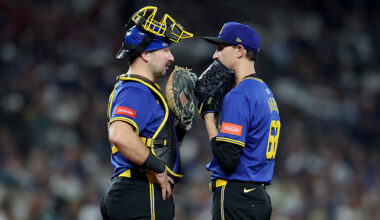 Seattle Mariners Cal Raleigh George Kirby...