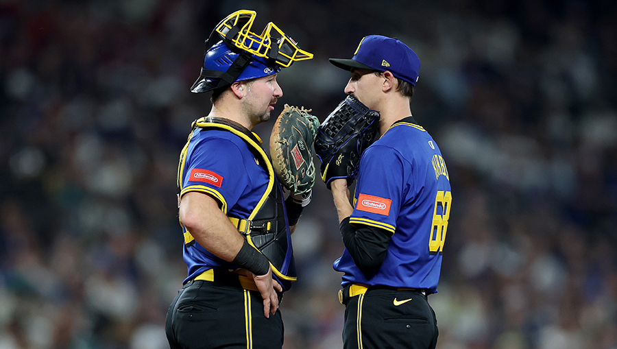 Seattle Mariners Cal Raleigh George Kirby...