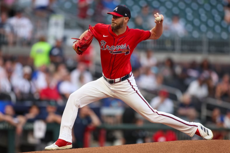 Atlanta Braves pitcher Chris Sale