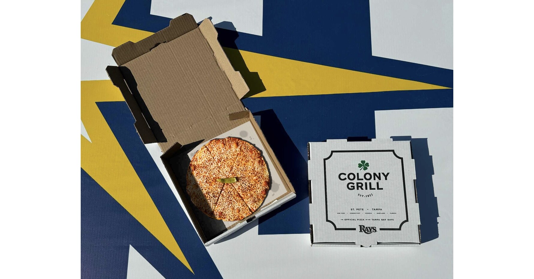 Colony Grill Named Official Pizza Partner of the Tampa Bay Rays for 2025-2028