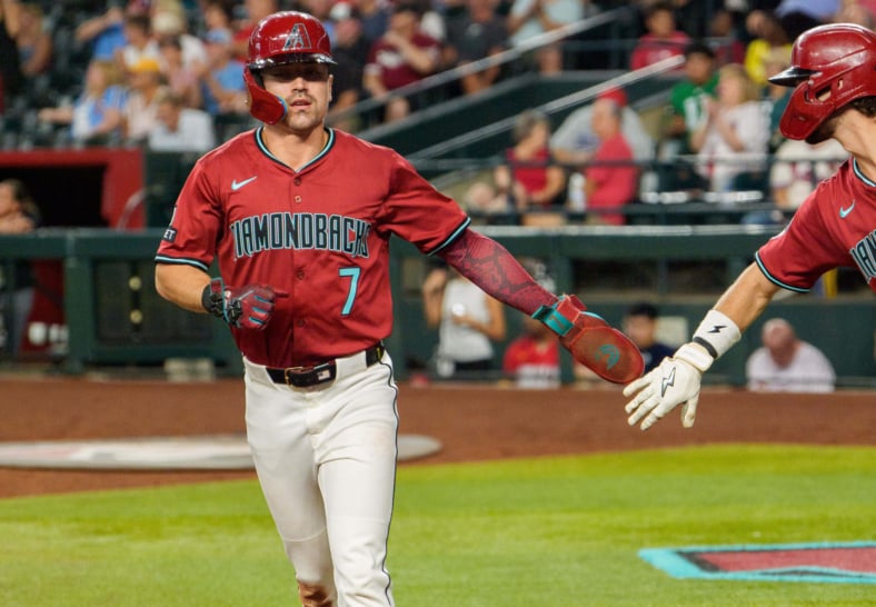 Arizona Diamondbacks outfielder Corbin Carroll