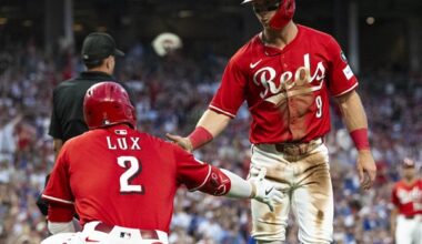 Steer's 4th homer in 4 games powers Reds past Cubs 6-3 and within 1 game of final NL wild-card spot