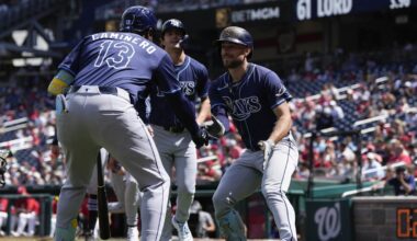 After slam to help beat Nationals, Brandon Lowe talks future with Rays - Tampa Bay Times