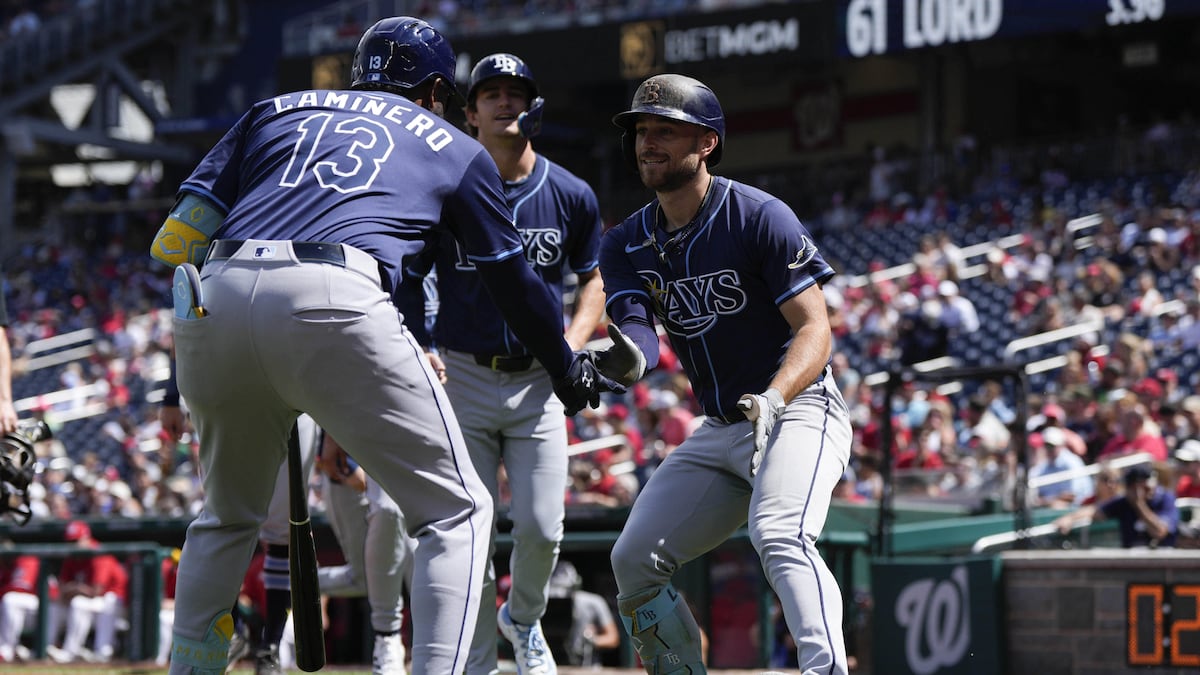 After slam to help beat Nationals, Brandon Lowe talks future with Rays - Tampa Bay Times