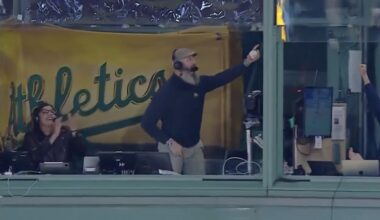 Dallas Braden has hilarious reaction to catching another foul ball