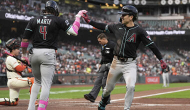 Arizona Diamondbacks' Corbin Carroll...