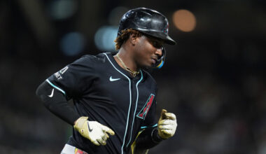 Geraldo Perdomo bolsters awards case with 20th home run in loss to Padres