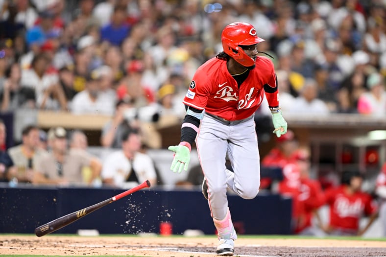 Cincinnati Reds shortstop Elly De La Cruz