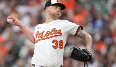 Orioles hitters fail to do their part in strong start by Kyle Bradish