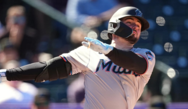 Arkansas State alum Liam Hicks had 4 RBI Thursday in Marlins win