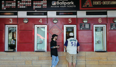 World Series - Texas Rangers v Arizona Diamondbacks - Game Four...