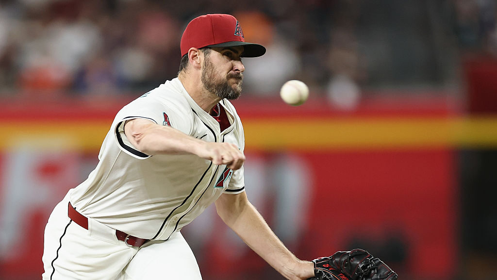 Relief pitcher Ryan Thompson #81 of the Arizona Diamondbacks...