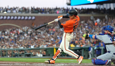 Giants head into key series versus Dodgers eight games back