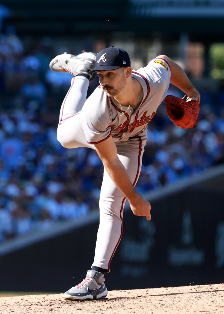 Braves pitcher Spencer Strider.