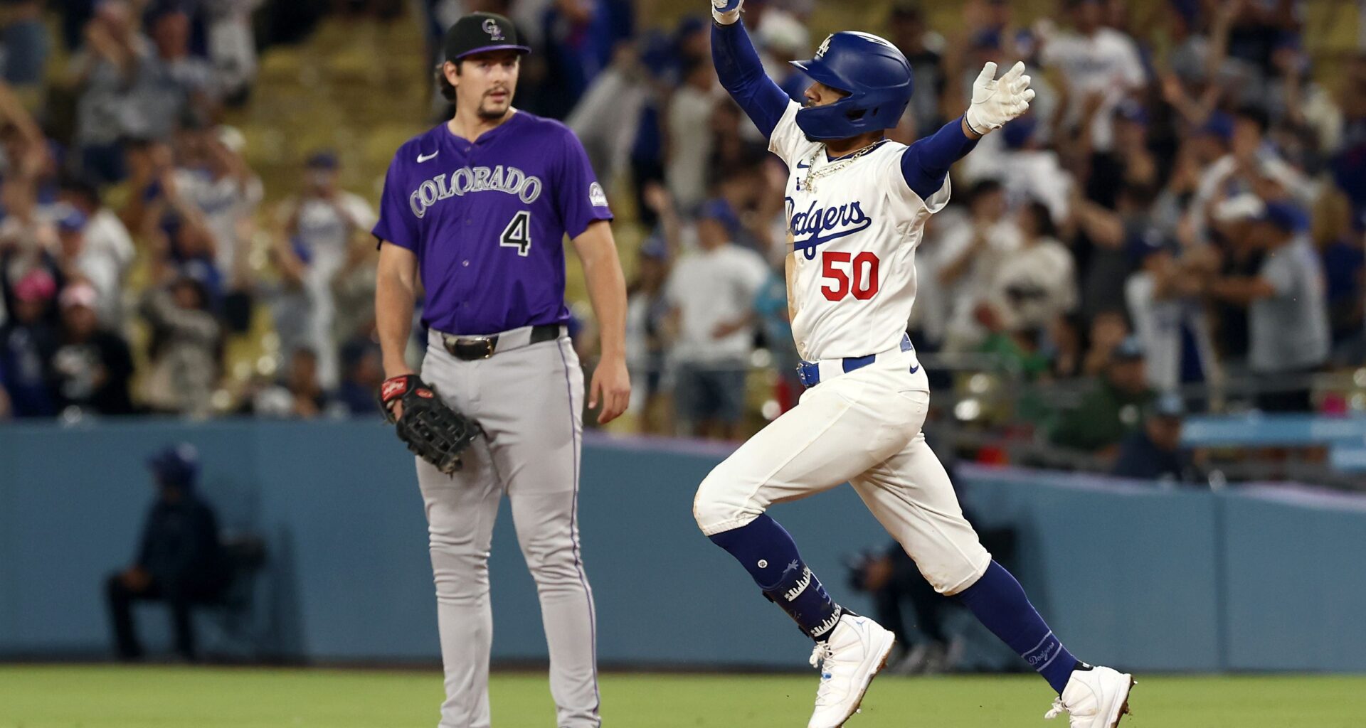 Colorado Rockies v Los Angeles Dodgers