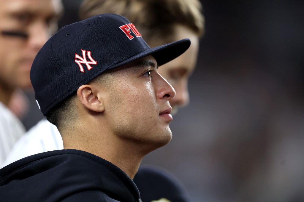 Yankees' Anthony Volpe back in lineup, Aaron Judge in right field