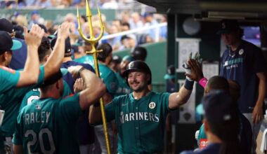Cal Raleigh Ties Mariners' Home Run Record In 10th Straight Win