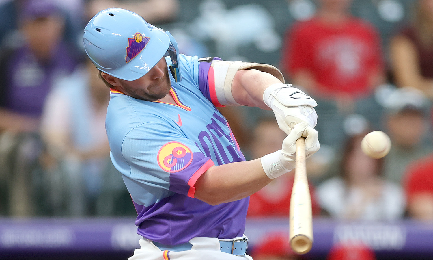 Rockies use 3 sacrifice flies to snap 5-game skid