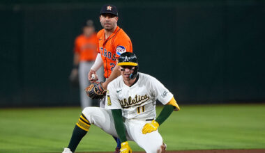 Athletics look to play spoiler, sweep desperate Astros