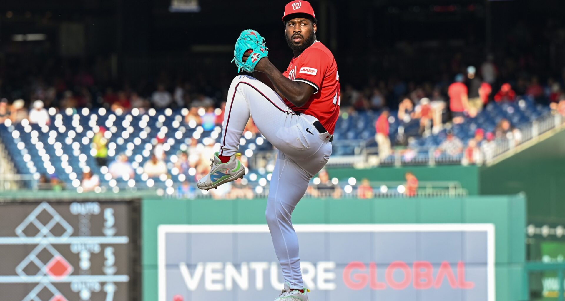 Nationals fan goes full Kevin James with pregame command