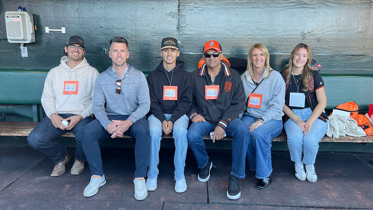 Celebrating the End of Treatment With the Giants and Red Sox