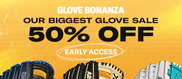 Wilson Announces 50% Off One-Day Glove Bonanza