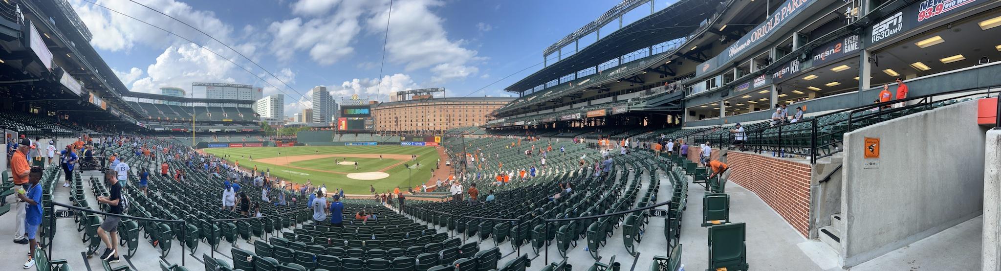 Oriole Park at Camden Yards. July 19, 2023.