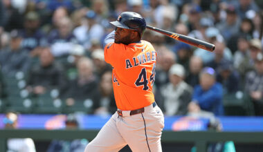 Houston Astros’ Yordan Alvarez returns from injury after 3 1/2 months