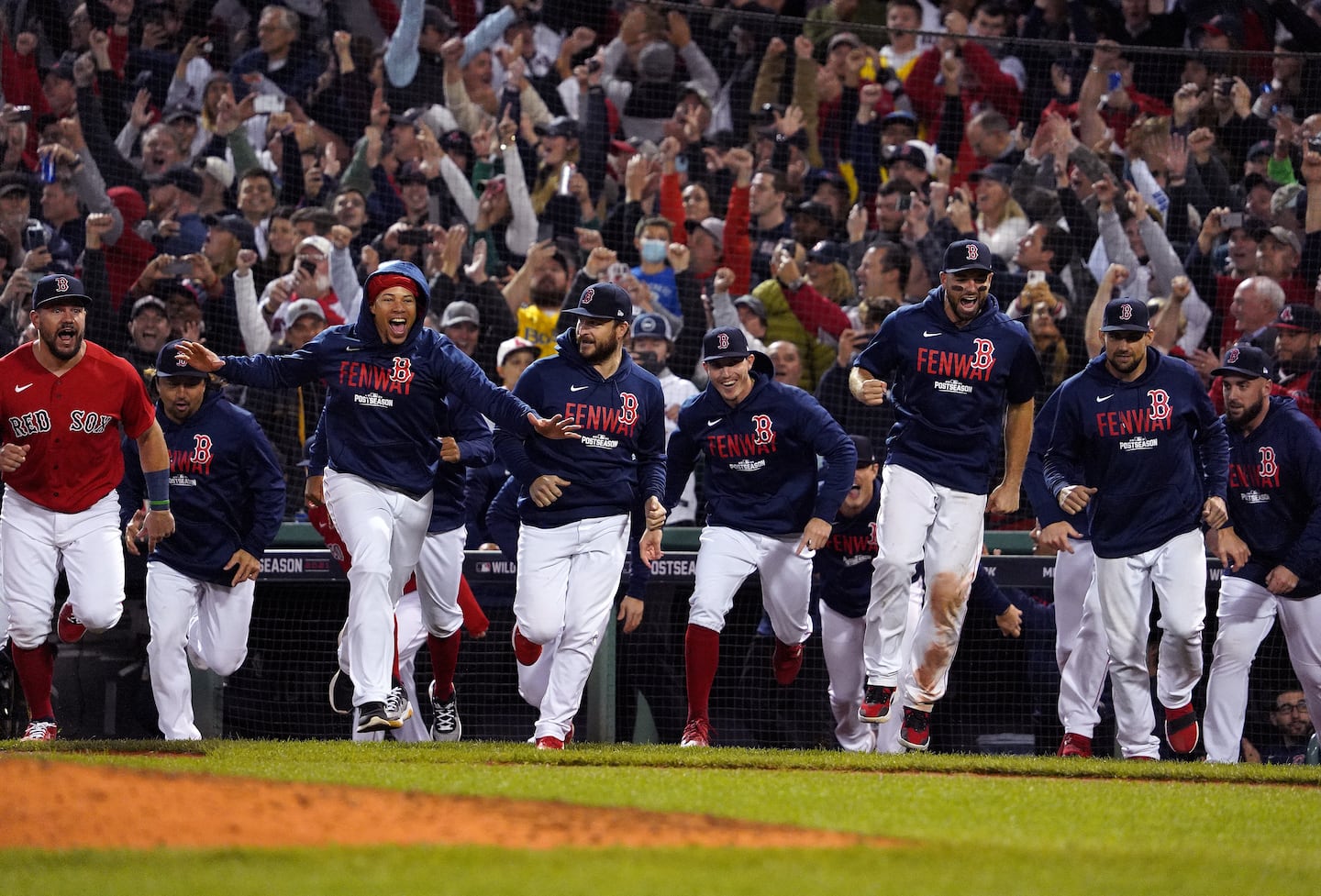 It was another one-game playoff in 2021, with the Sox winning 6-3 at Fenway Park.