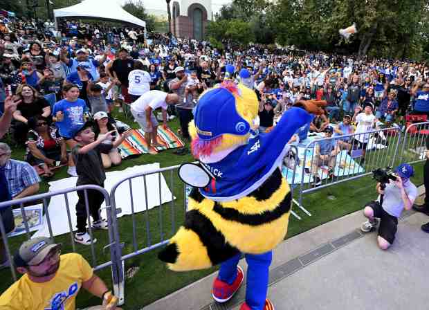 Maverick, the newly announced mascot of the Ontario Tower Buzzers,...