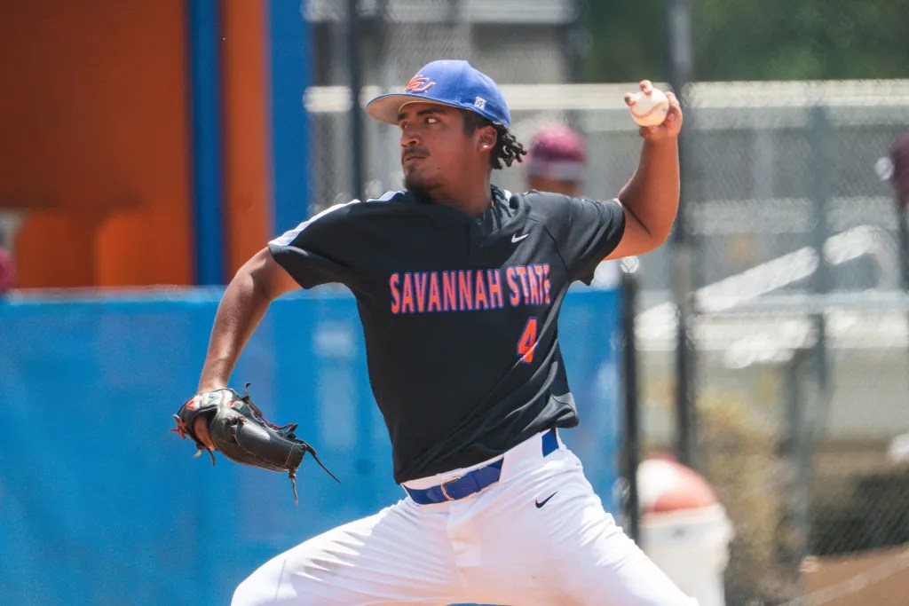 Savannah State plays Morehouse College  on April 26, 2025.