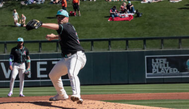 Diamondbacks pitcher Corbin Burnes...